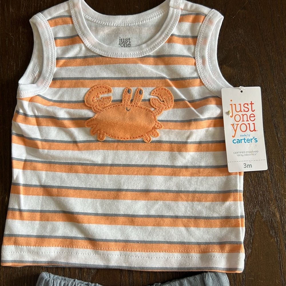 Carters Infant Short Set - Picture 2 of 9